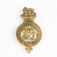 25th Foot The Kings Own Borderers (later Kings Own Scottish Borderers) Other Ranks Brass Glengarry Badge