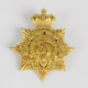 1st West India Regiment Officers Last Shako Helmet Plate in immaculate Gilt and Silver 1869-1878