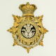 The Prince of Wales Leinster Regiment (Royal Canadians Officers Helmet plate)