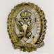 Victorian 2nd Royal Lanark Militia Officers Badge