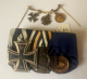 Iron Cross Medal group of 3 with associated miniatures ✠ 100% Original