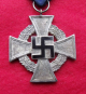 Third Reich 25 Year Faithful Service Cross in Silver