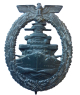German Third Reich Kriegsmarine High Seas Fleet Badge marked F.O.