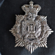 Kings Own Scottish Borderers 2nd Battalion Victorian Blue Cloth Helmet Plate