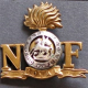 Northumberland Fusiliers Officers Collar Badge