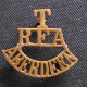 Shoulder Title - T. Royal Field Artillery (Aberdeen)