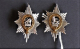 Collar Badge pair - Worcester Regiment