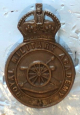 A Royal Military Academy Officers Field Service Cap Badge