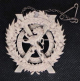 London Scottish WW1 Officers Silver Glengarry Badge
