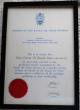 Captain Sir Douglas Bader, CBE DSO DFC - Personal Membership Certificate