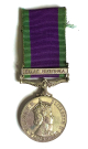 G.S.M. Medal Malay Peninsula - A.A.A. Roberts Royal Navy