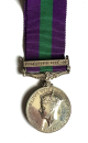 G.S.M. Medal Palestine 1945-48 - L.A.C.  J S Sparks. R.A.F.