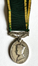Territorial Efficiency Medal George VI - R.A.