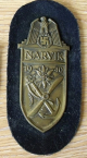 Third Reich Narvik German Navy Arm Shield
