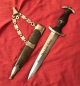 Original Rare German Waffen SS WWII Model 1936 Officers Chained SS Dagger 